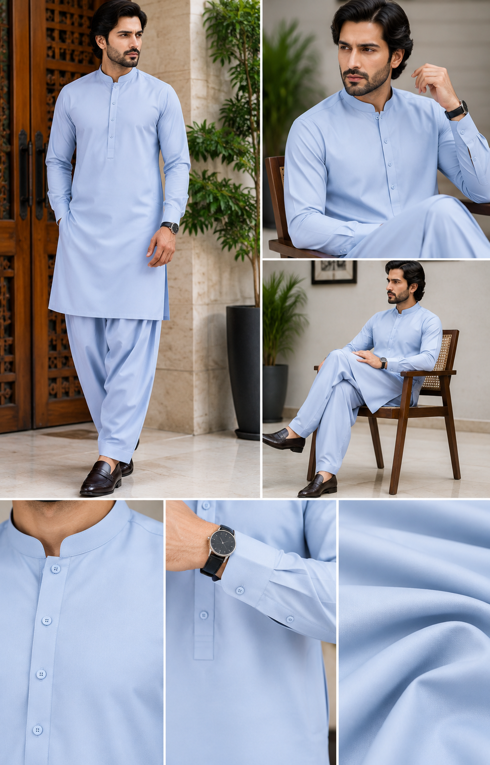 100%pure EGYOTION COTTON [unstitched] suit