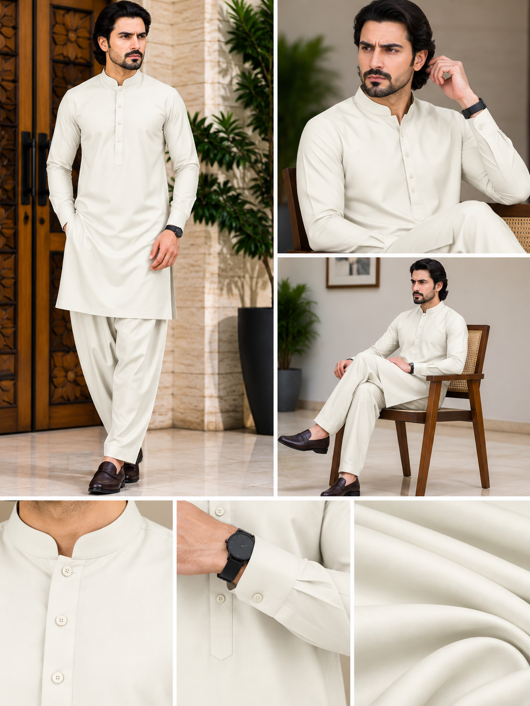 100%pure EGYPTION COTTON[unstitched] suit