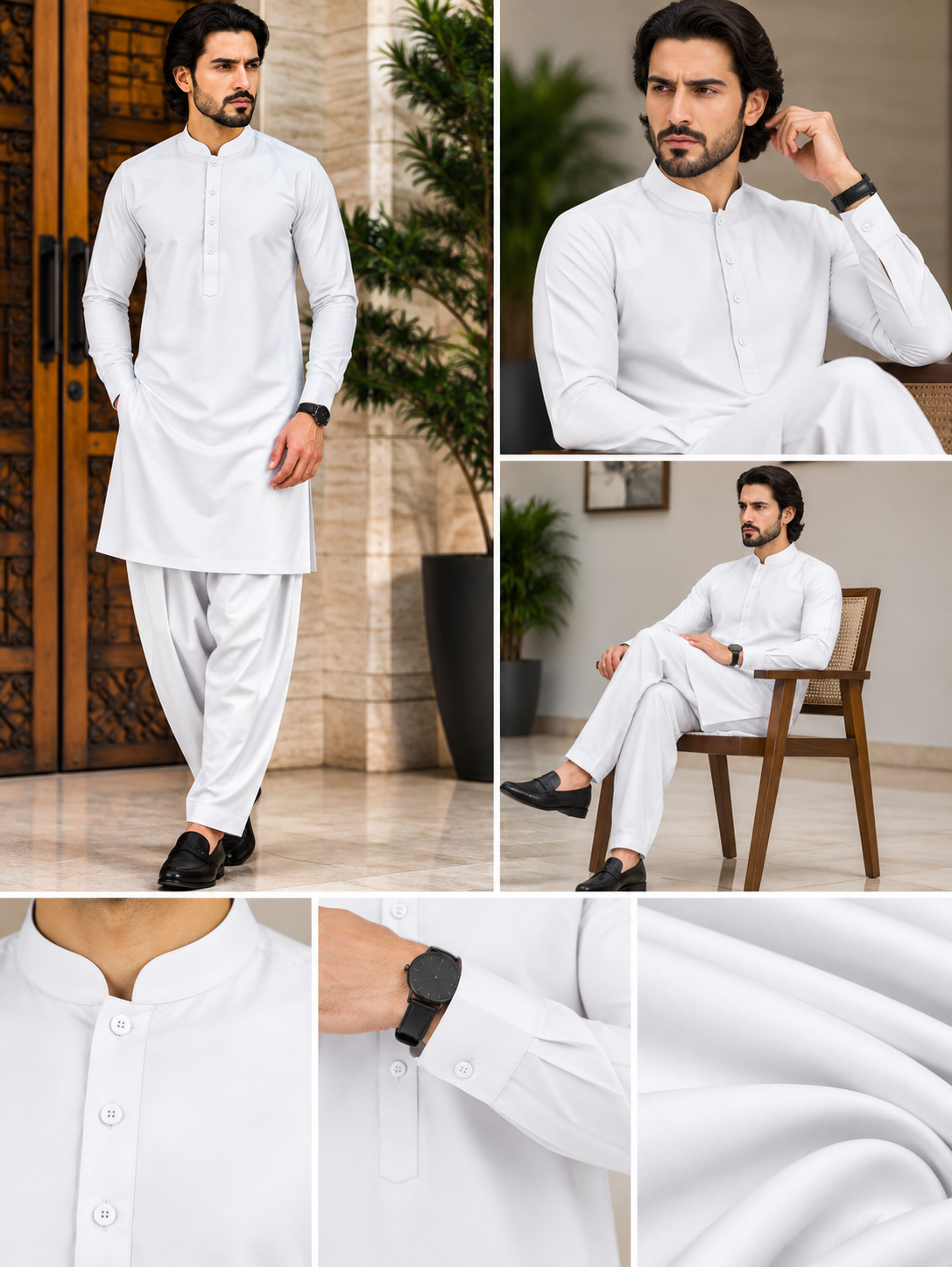 100%pure EGYPTION COTTON [unstitched] suit