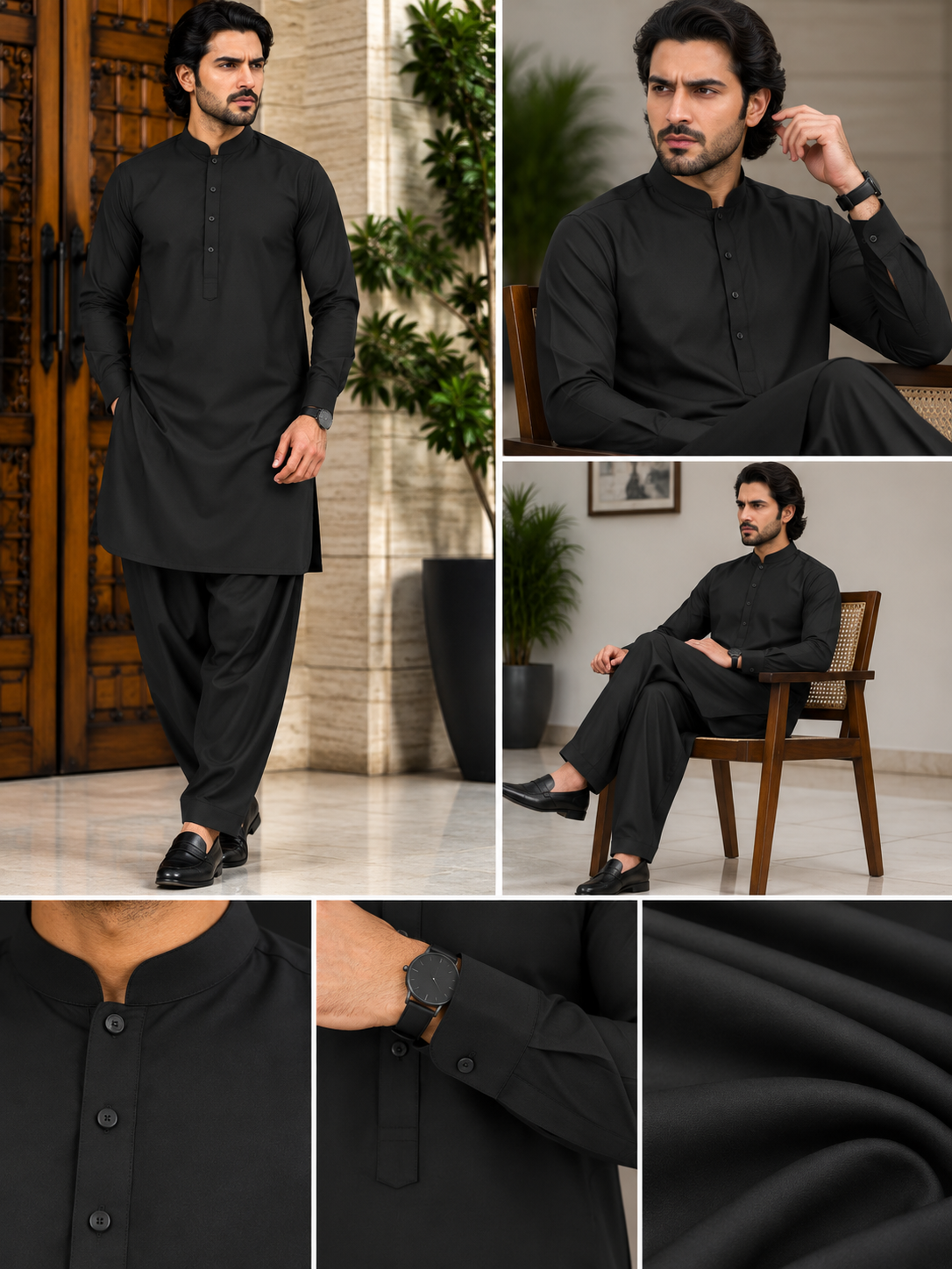 100%pure EGYPTION COTTON [unstitched] suit
