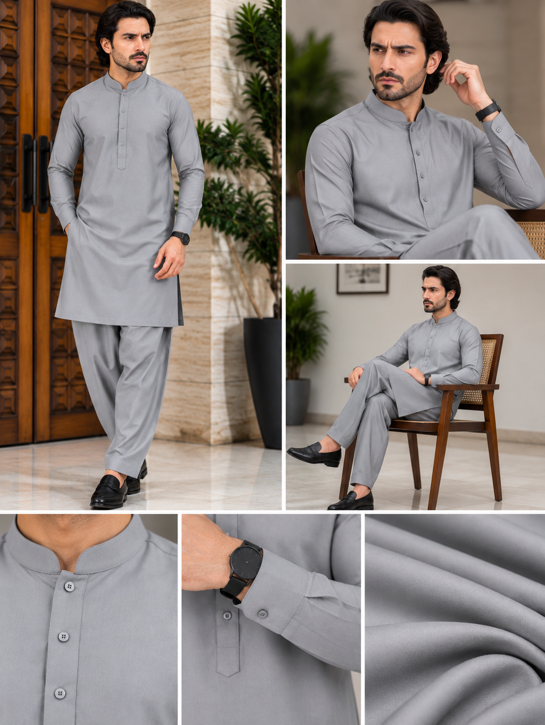 100%pure EGYPYION COTTON [unstitched] suit